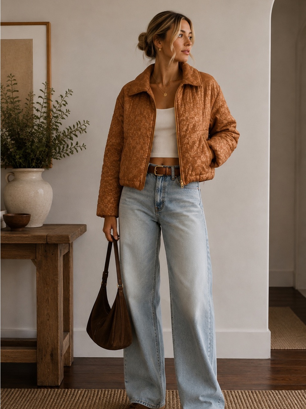 Urban Outfitters Ladies Tan Cord Jacket